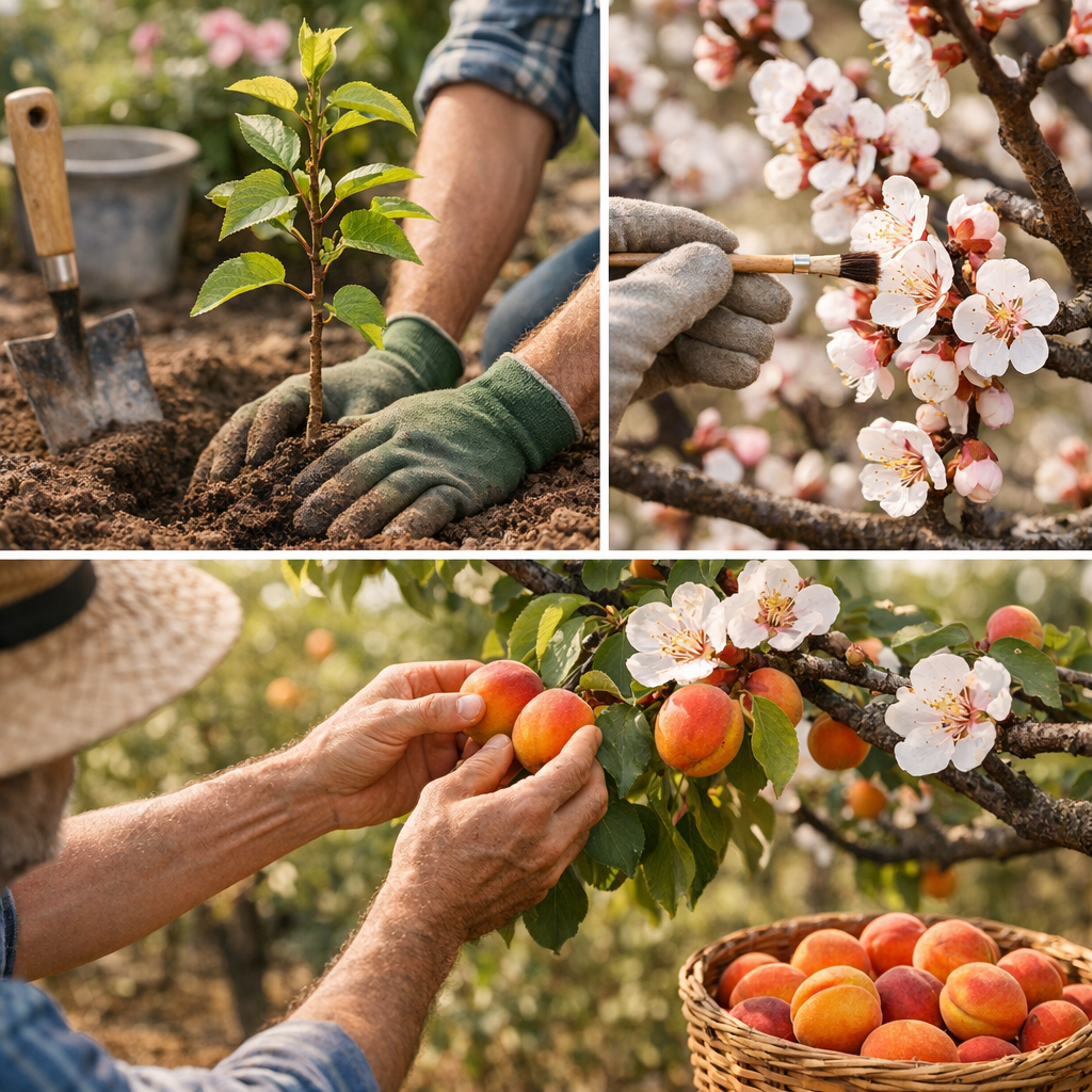 Plantation, pollinisation et soins annuels : comment s’occuper d’un abricotier ?