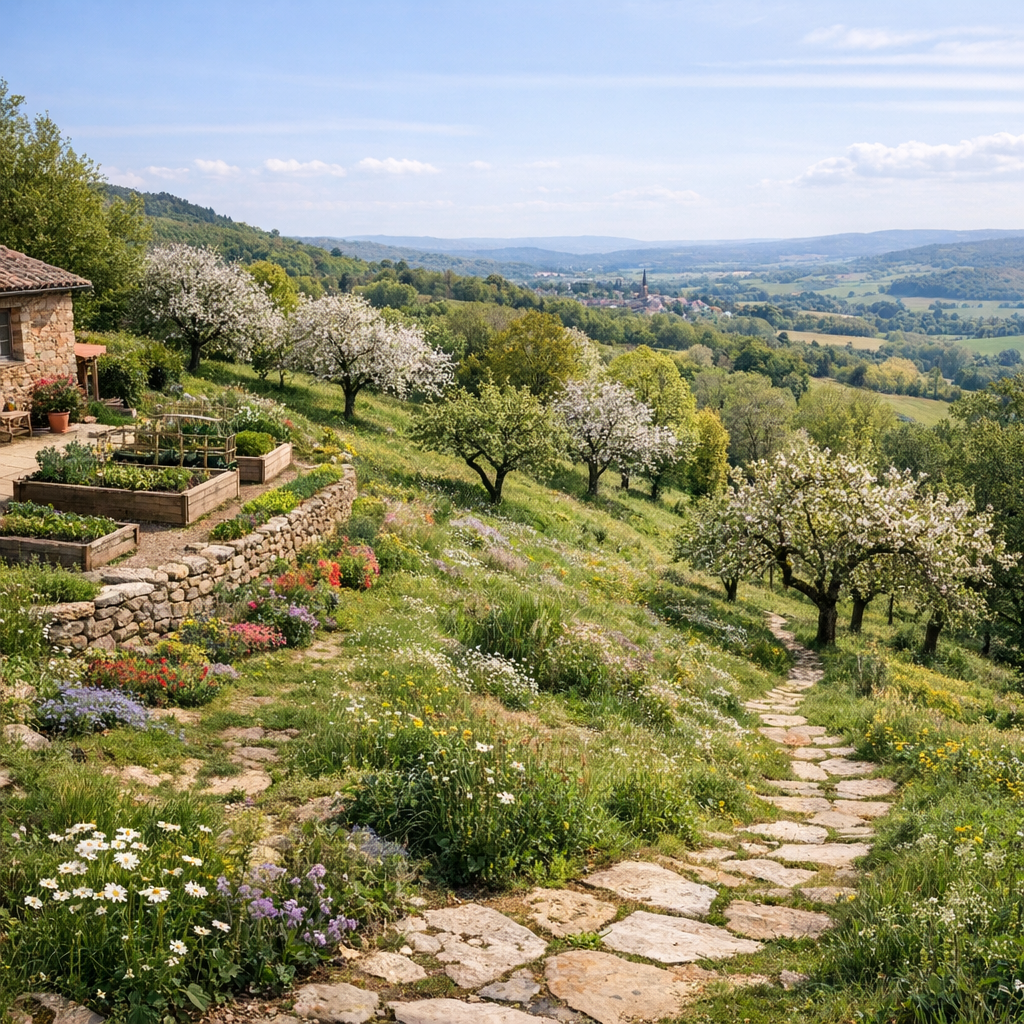 Comment Aménager un jardin en pente sans tout aplanir