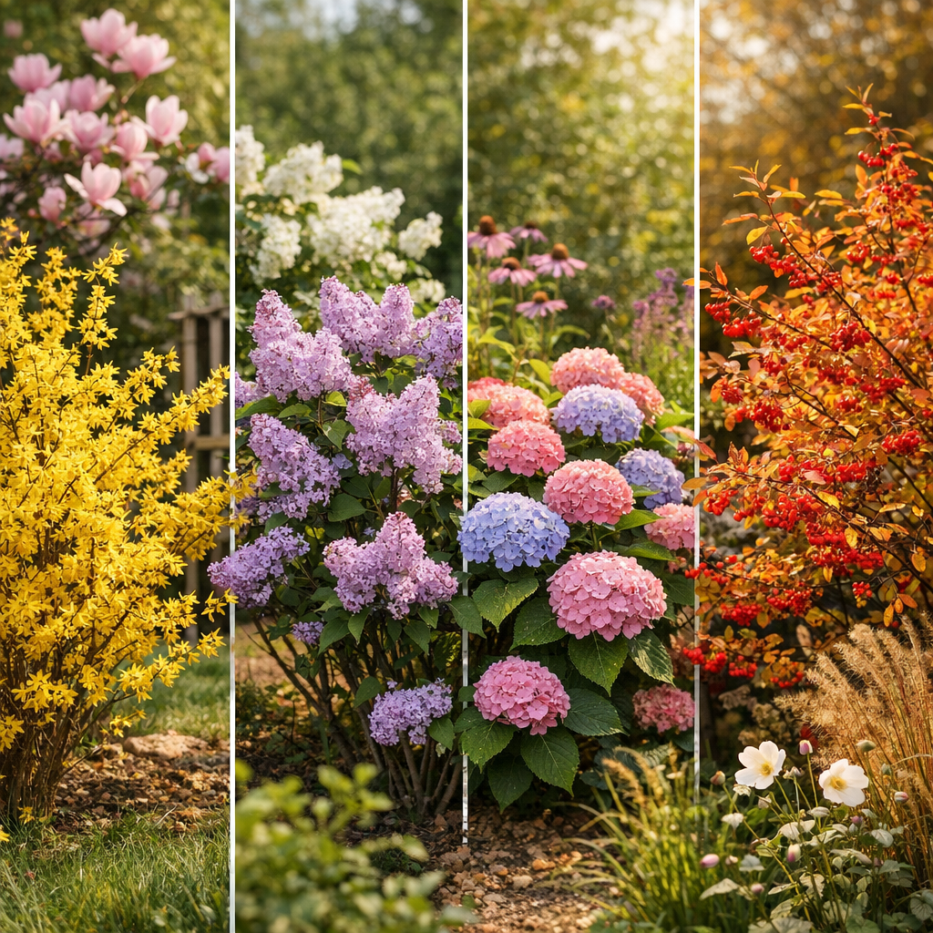 Les plus beaux arbustes à fleurs selon la saison de floraison
