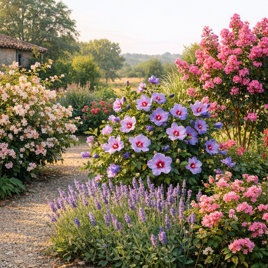 Arbuste fleuri tout l'été : 12 choix fiables pour votre jardin