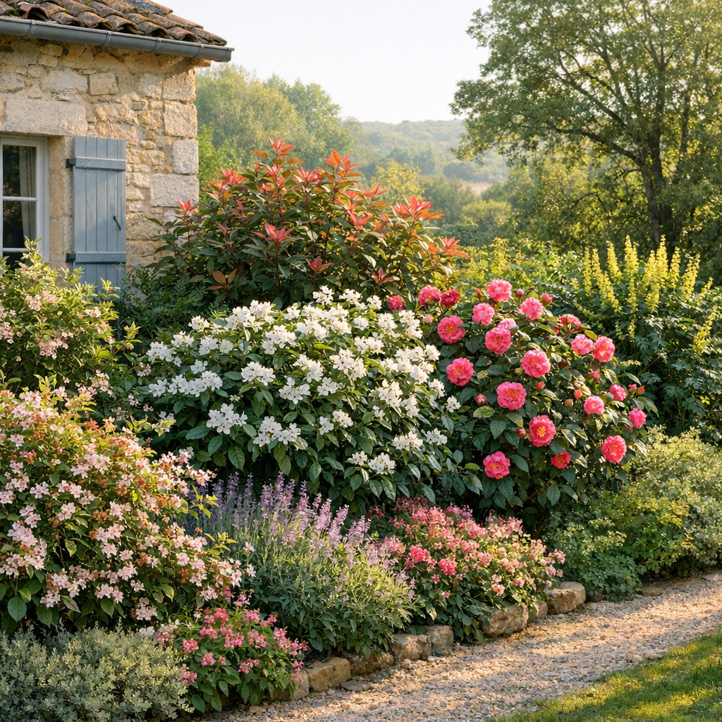 Arbuste fleuri toute l'année : mythe utile et vrais choix