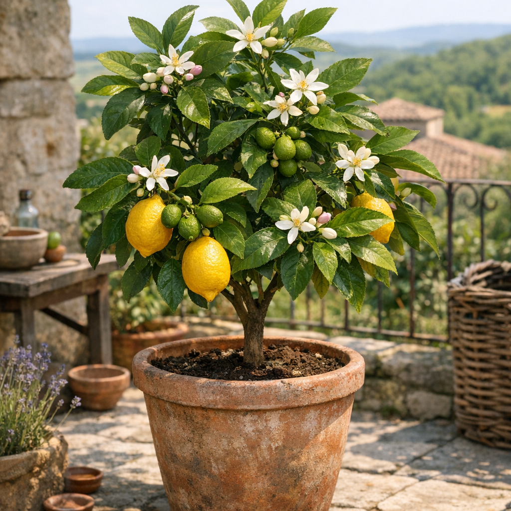 Au bout de combien de temps un citronnier donne des fruits ?
