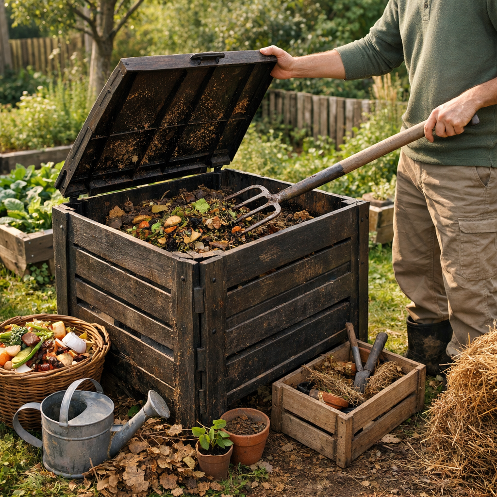 Où placer un bac à compost et comment le faire fonctionner correctement ?