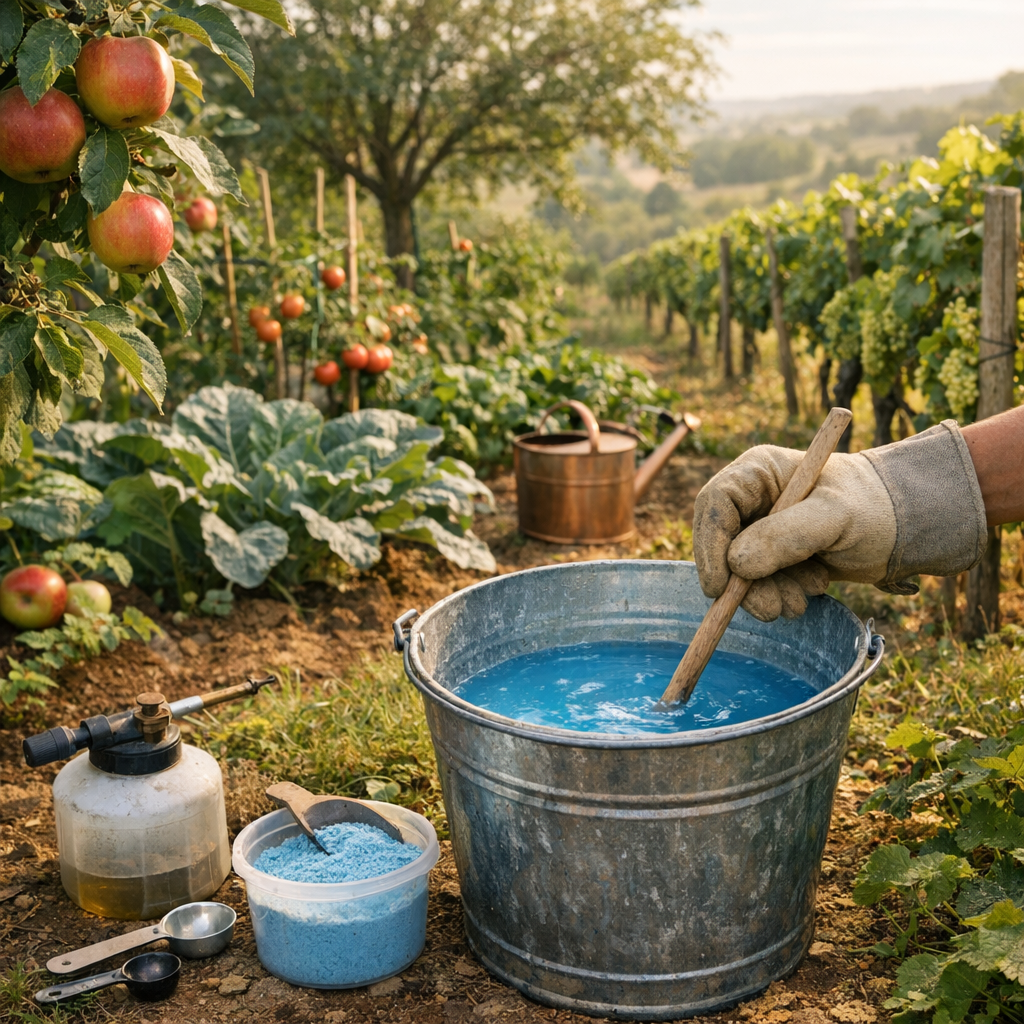 Quand traiter à la bouillie bordelaise au verger, au potager et à la vigne ?