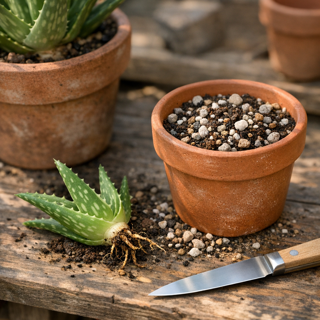 Comment faire une bouture d’Aloe Vera sans le faire pourrir