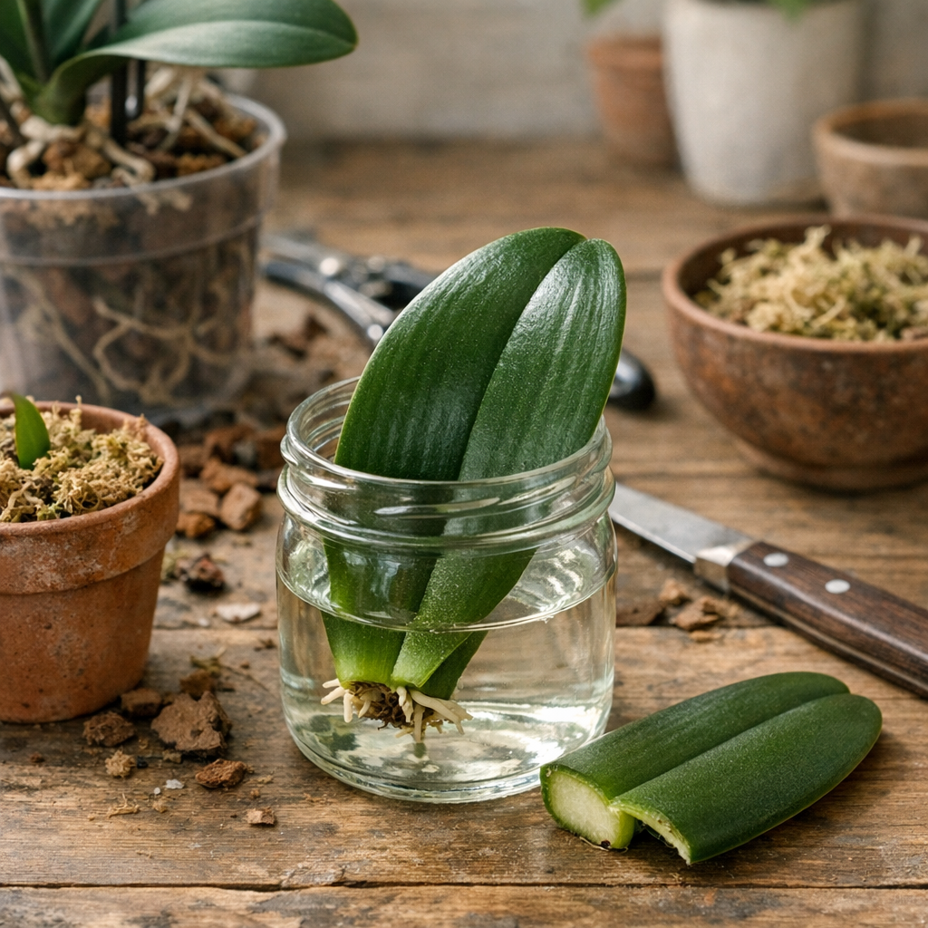 Peut-on bouturer une feuille d’orchidée ?