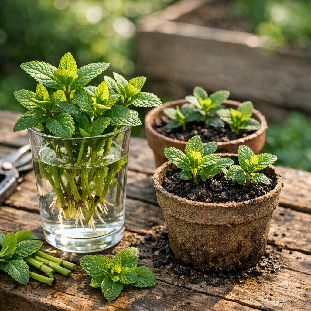 Comment bouturer la menthe facilement et au bon moment