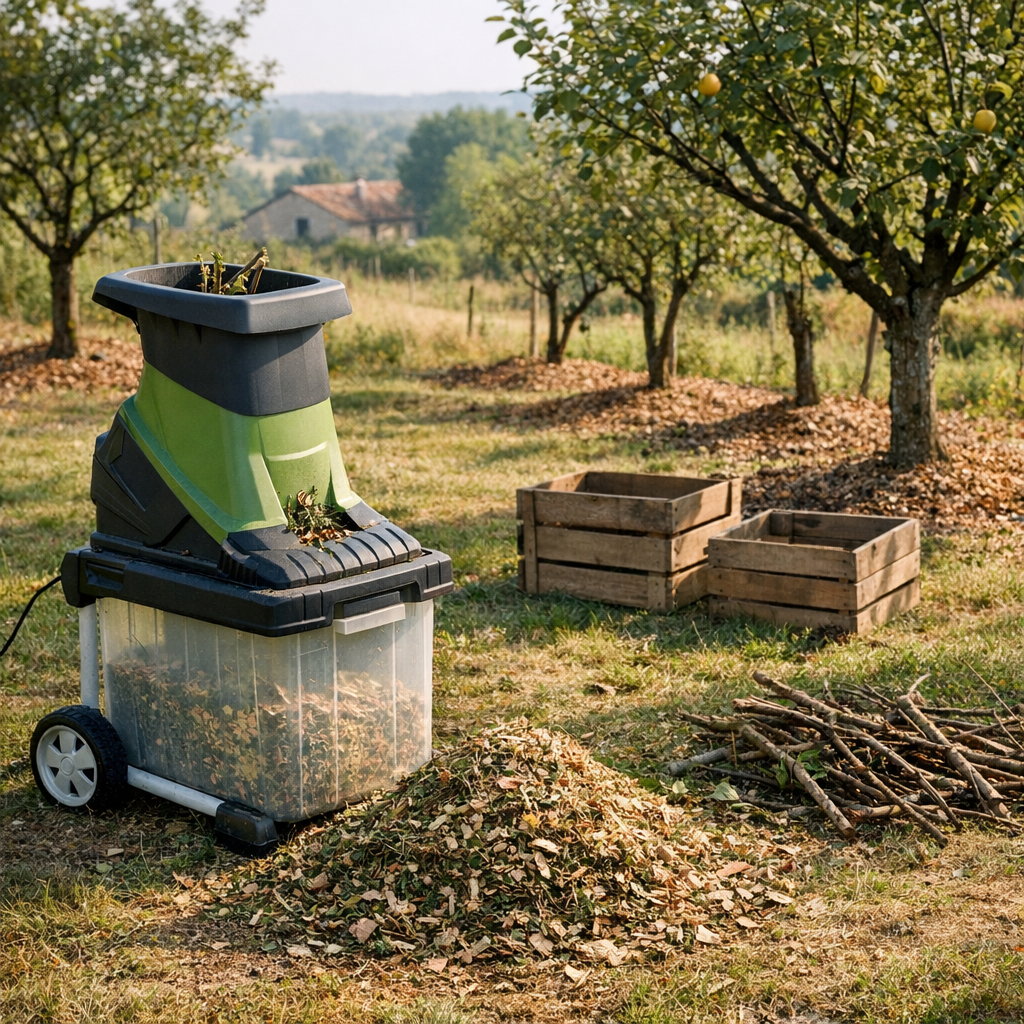 Broyeur végétaux électrique : bien choisir pour votre jardin
