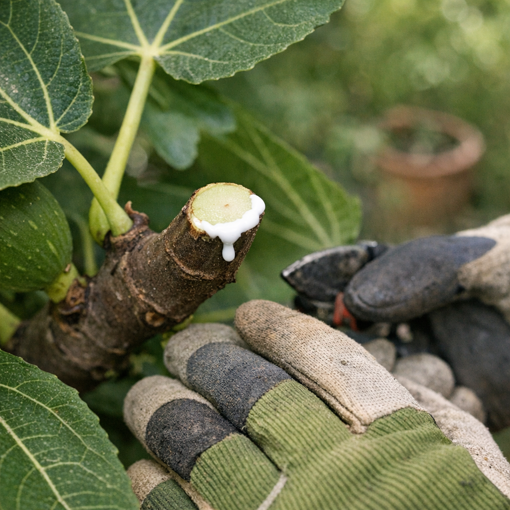Comment éviter une brûlure de Figuier au jardin