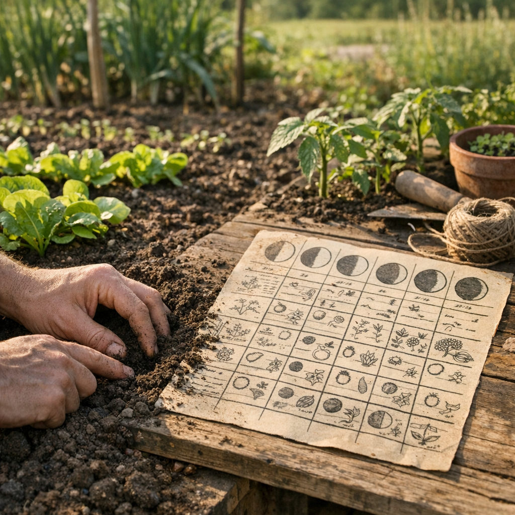 Comment utiliser le Calendrier des semis lunaire sans se tromper