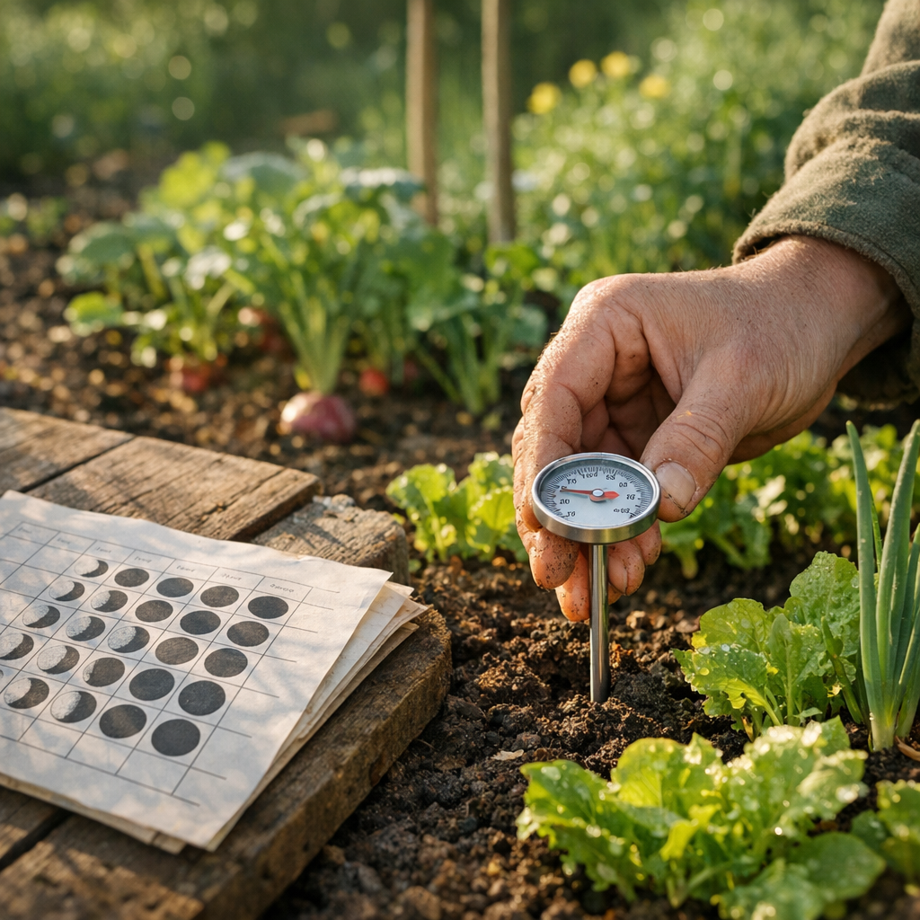 Le Calendrier lunaire 2024 du jardin : repères et usage