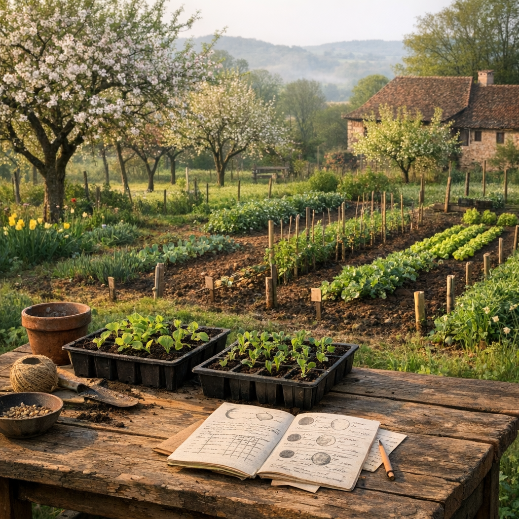 Calendrier lunaire jardin 2022 : bien l’interpréter au jardin