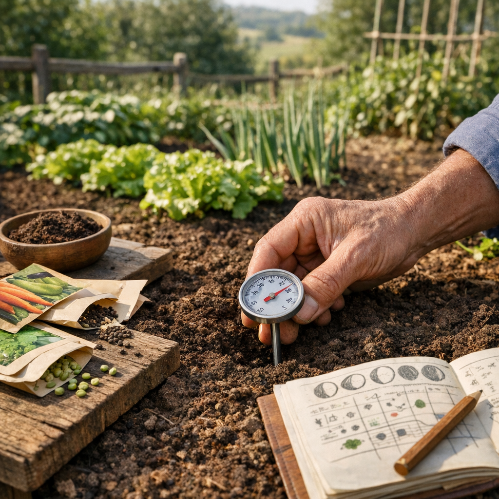 Le Calendrier lunaire des semis : repères, dates et priorités