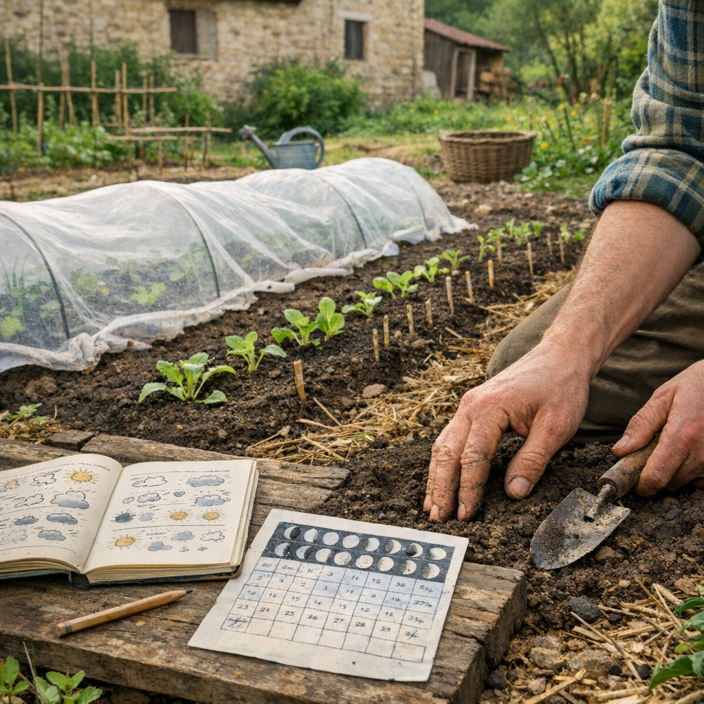Calendrier de plantation lunaire : dates, repères et limites