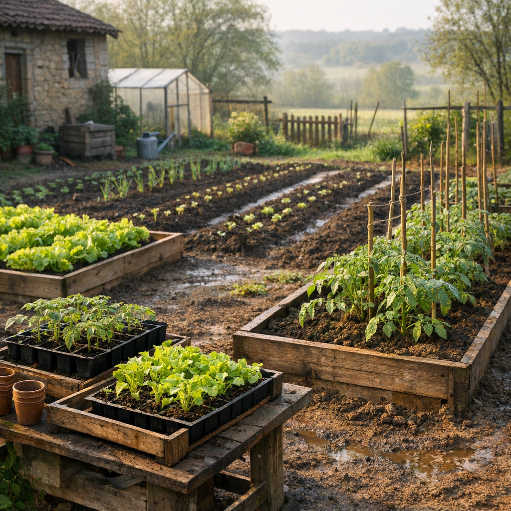 Calendrier plantation potager : quand planter selon votre climat