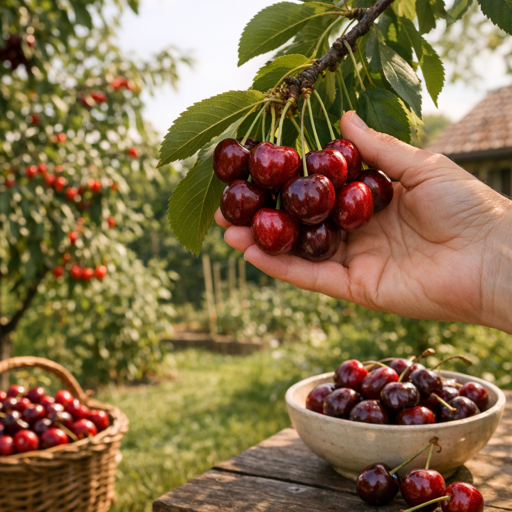 Burlat ou autre cerisier ? Le bon choix selon la taille du jardin, le climat et l’usage