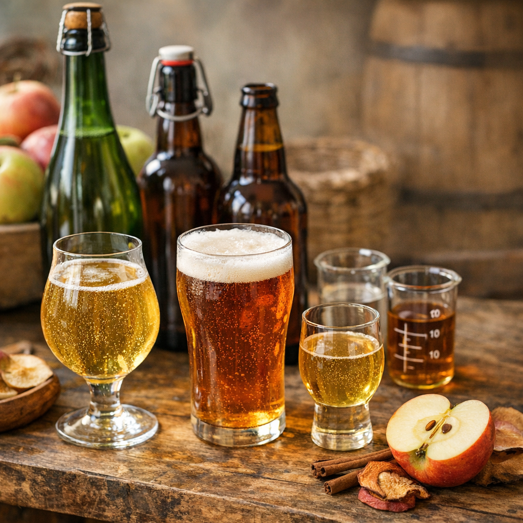 Pourquoi le taux d’alcool du cidre varie autant selon les types ?