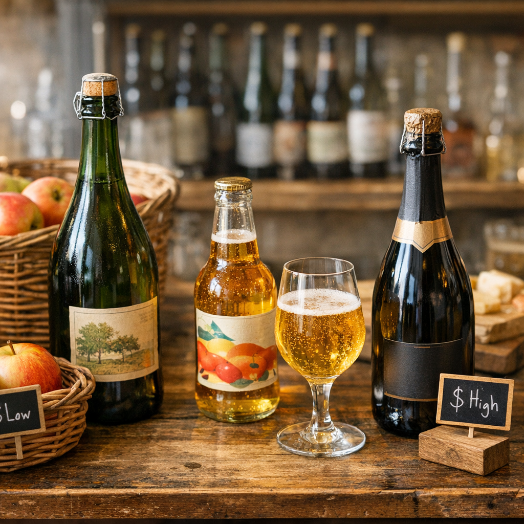 Pourquoi le prix du cidre varie autant d’une bouteille à l’autre