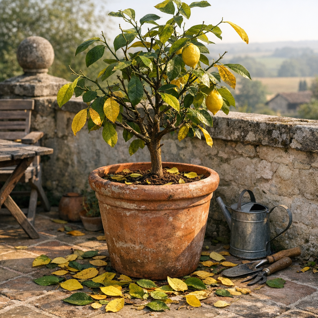 Citronnier perd ses feuilles : causes et solutions rapides
