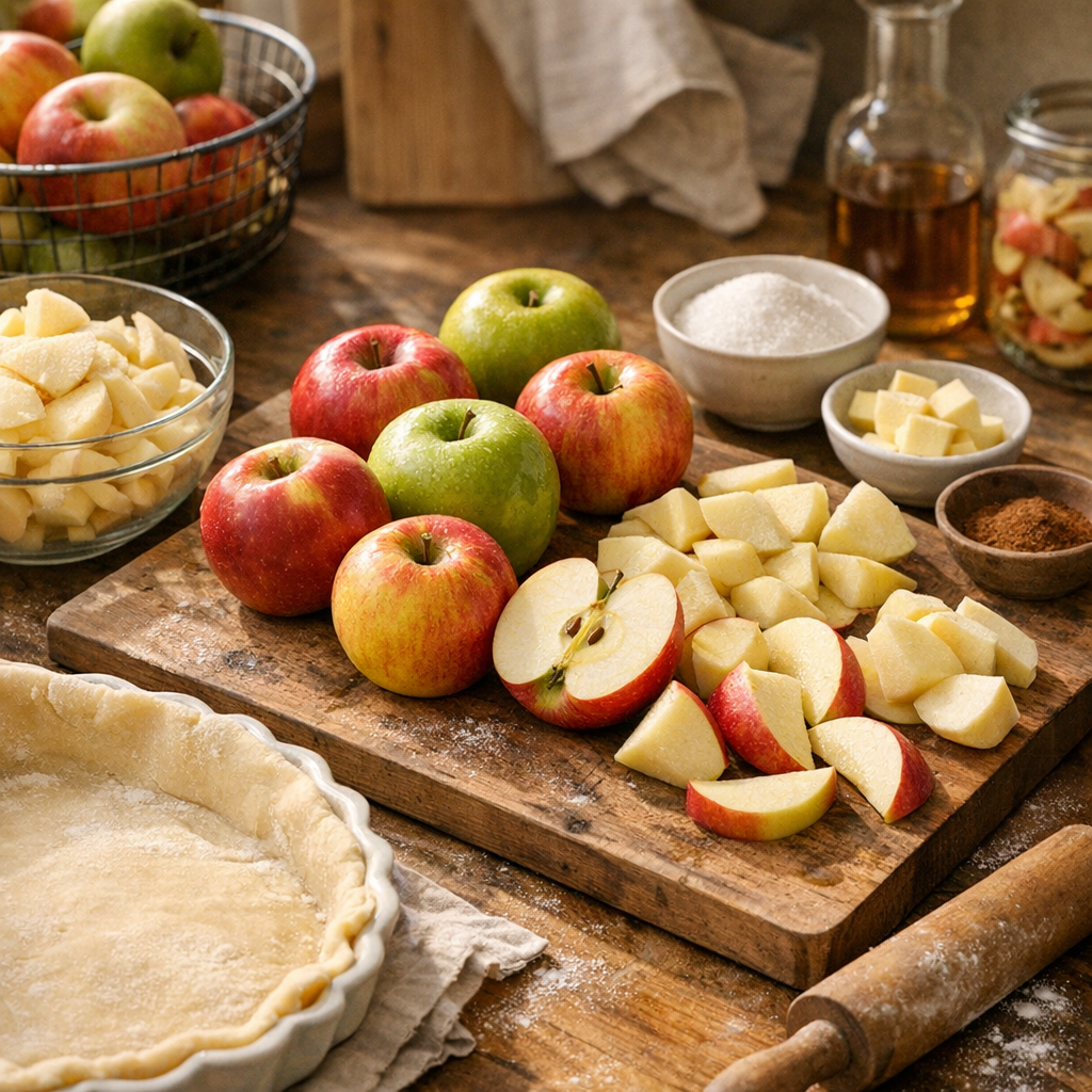 Quelles pommes choisir pour une tarte réussie