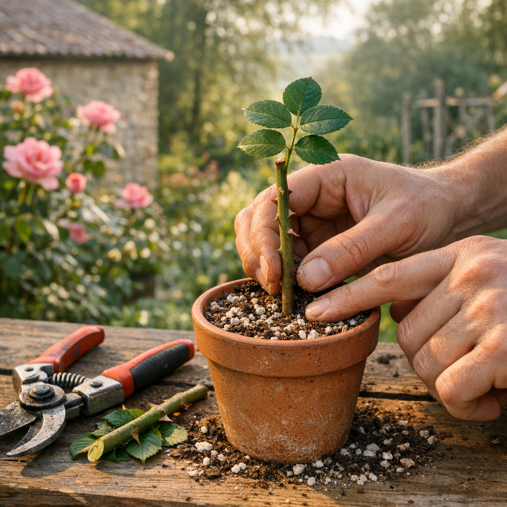 Comment Bouturer un rosier au bon moment et sans matériel compliqué