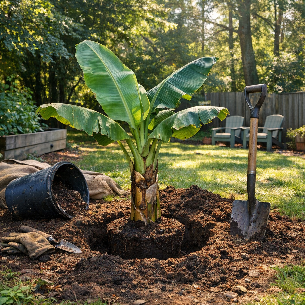 Comment planter un bananier sans manquer de place ni de soleil