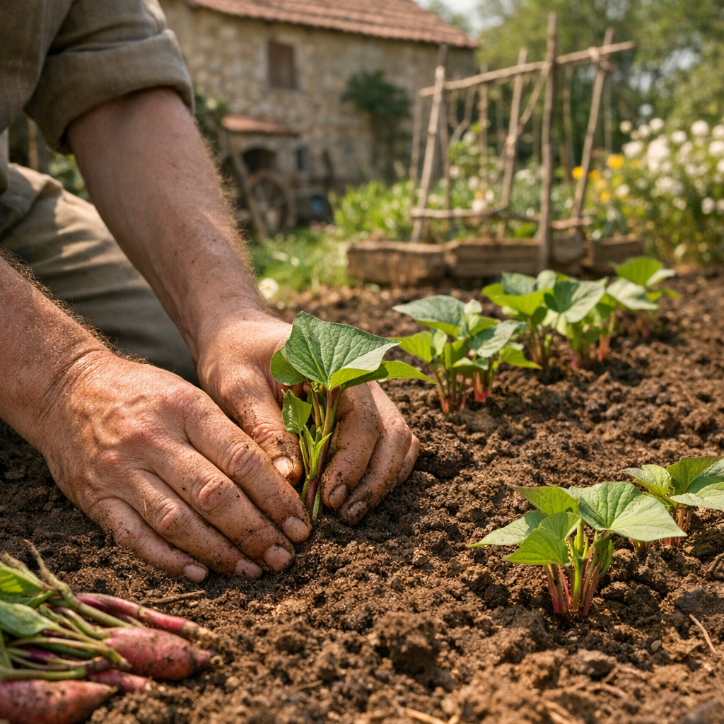 Comment planter la patate douce sans rater le bon moment