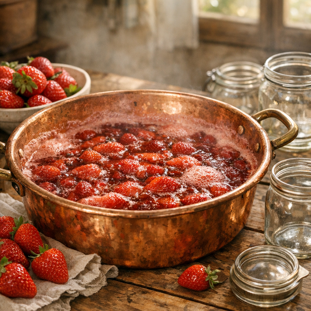 Confiture de fraise facile : recette maison inratable