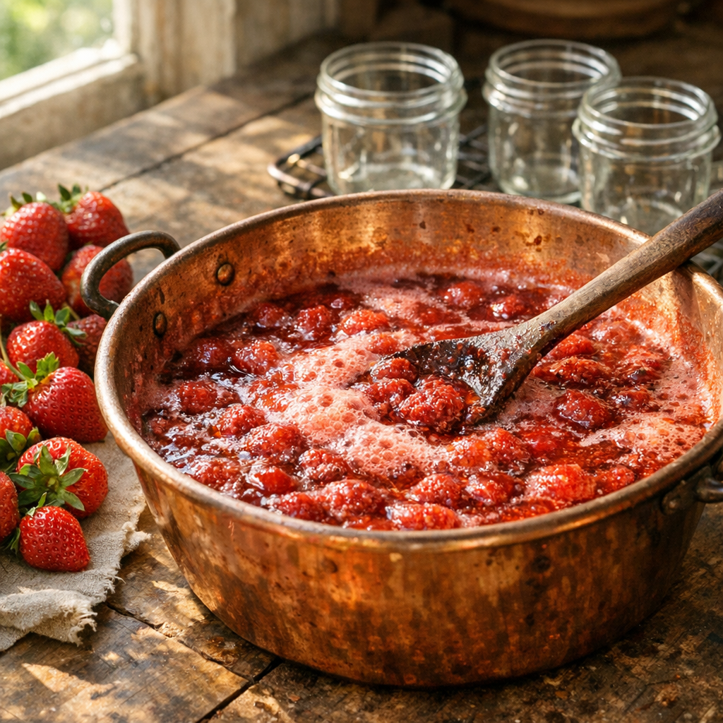 Confiture de fraises inratable : la méthode fiable et précise