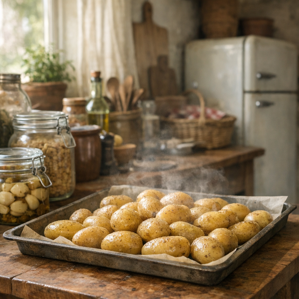 Conservation pommes de terre cuites : durées et bons gestes