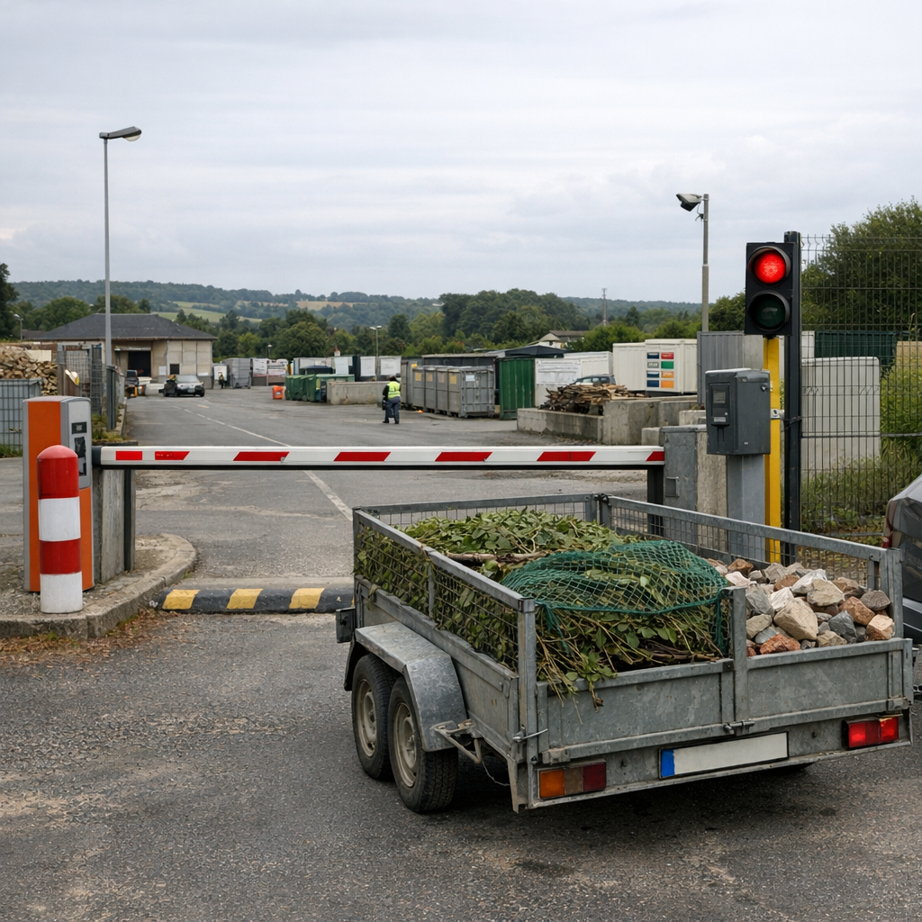 Aller à la Déchèterie de Fleury-sur-Orne sans se tromper