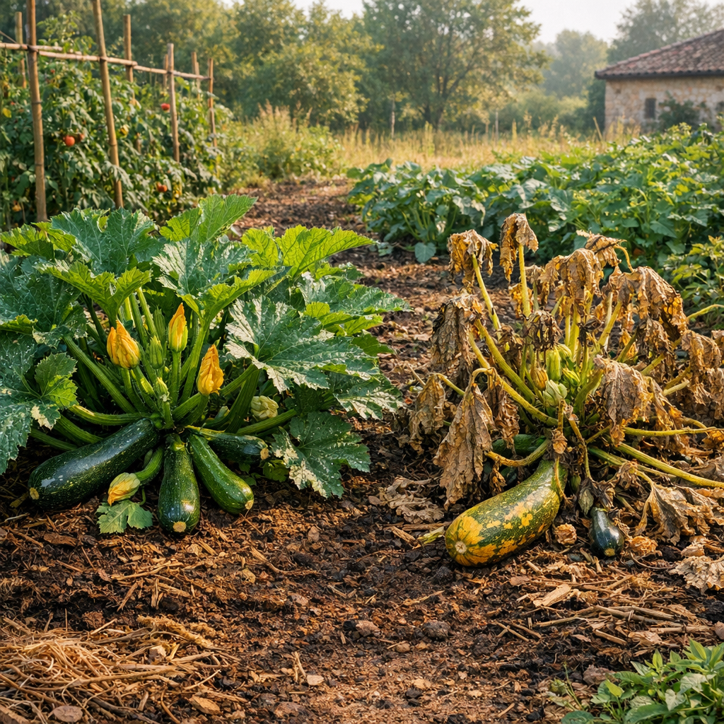 Durée de vie d’un plant de courgette : combien de temps il produit