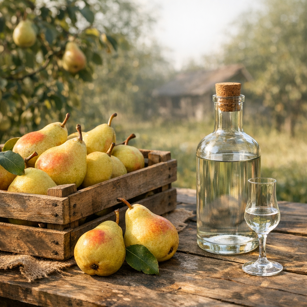 Eau de vie poire : fabrication, choix et dégustation