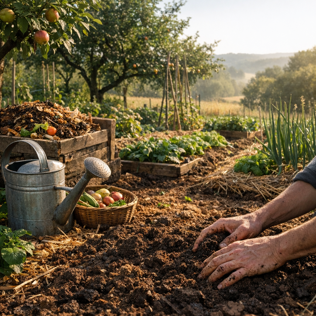 Engrais naturel : lequel choisir selon le jardin et la saison ?