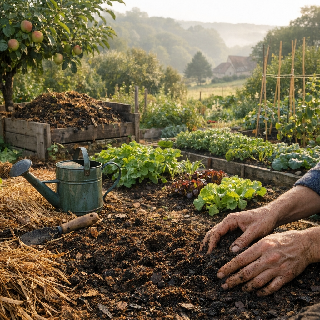 Engrais naturel : lequel choisir selon le jardin et la saison ?