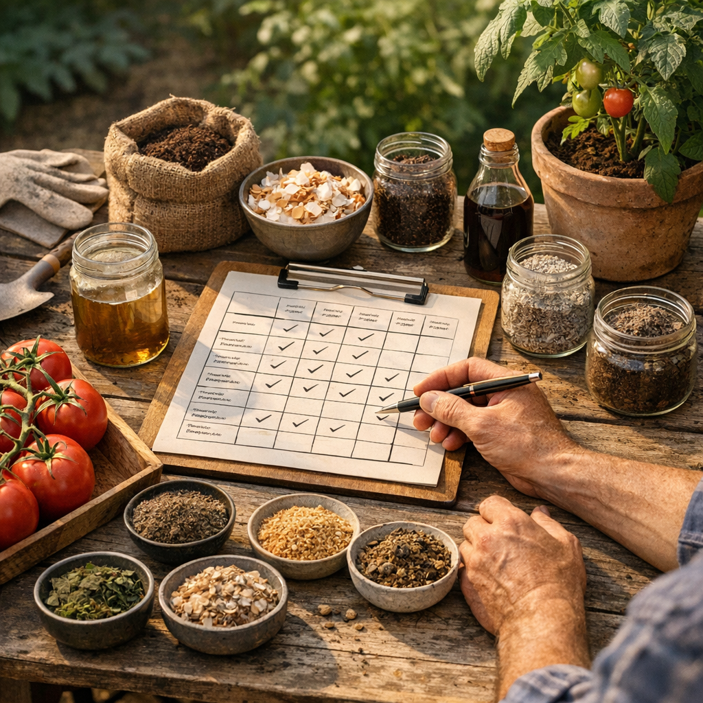 Tableau de décision : 9 engrais naturels passés au crible du jardinier