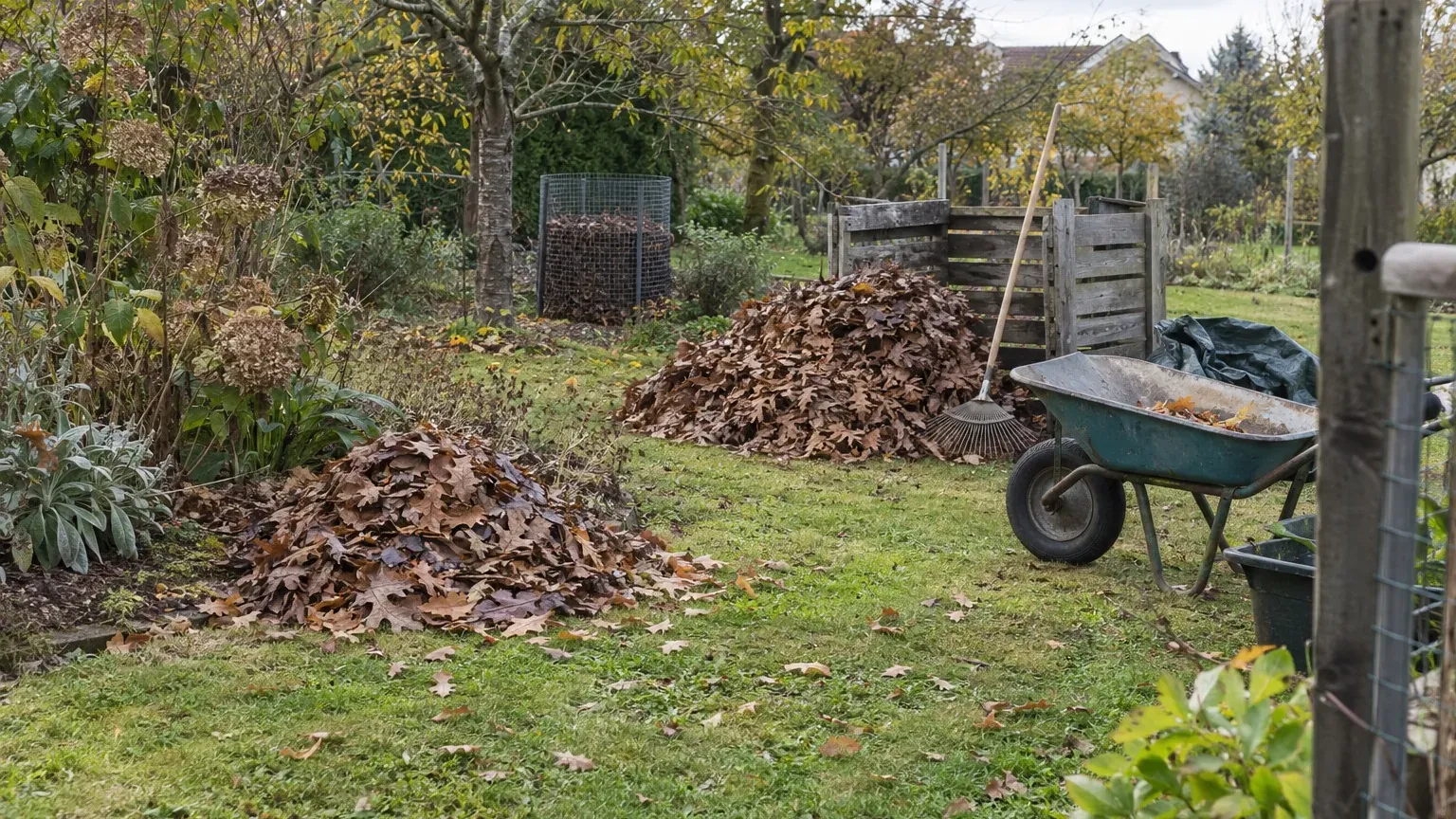 Feuilles mortes d'octobre : pourquoi les anciens faisaient quatre tas, et ce que chacun apporte à votre jardin