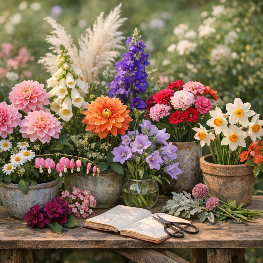 Liste des fleurs commençant par la lettre D : les noms les plus utiles à connaître