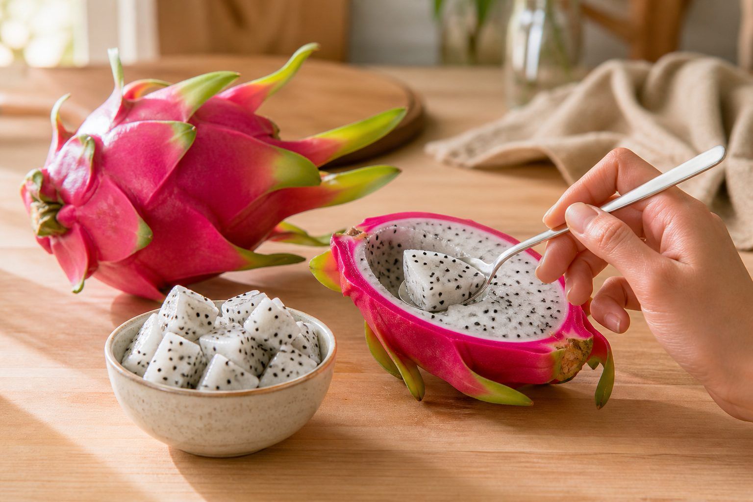 Comment manger le fruit du dragon ?