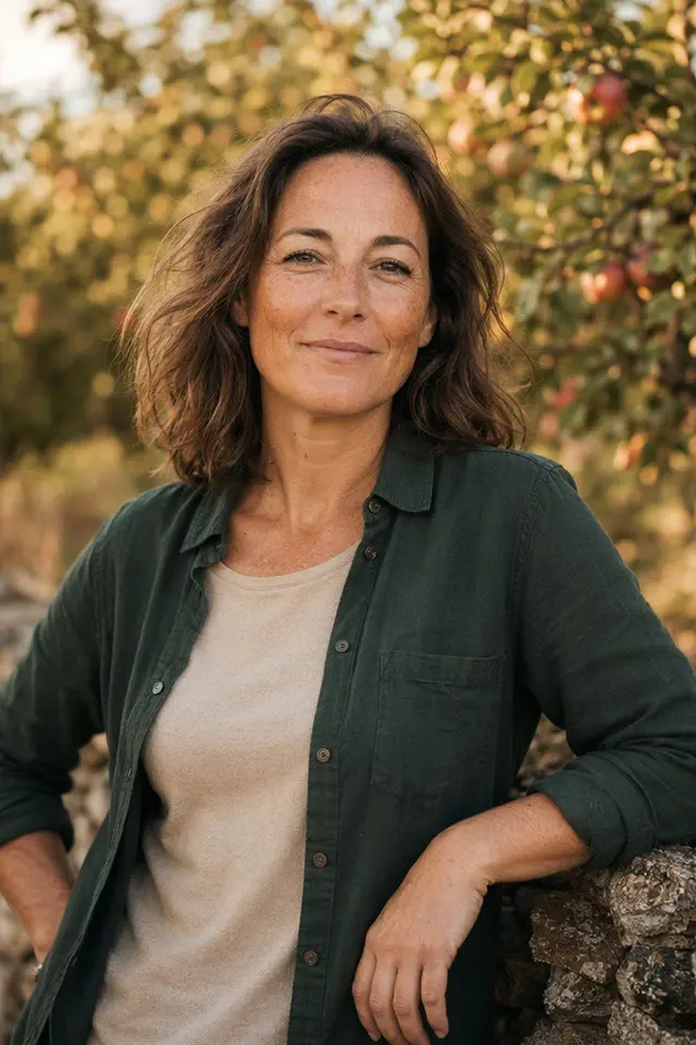 Hélène Mireval, horticultrice et pomologue à Albi