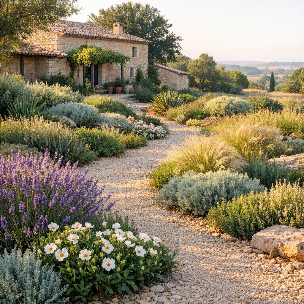 Jardin sec paysager : le guide concret pour bien le réussir