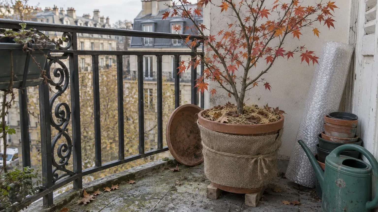 « Le pot devient son cercueil en hiver » : le conseil d'un pépiniériste pour sauver votre érable du Japon