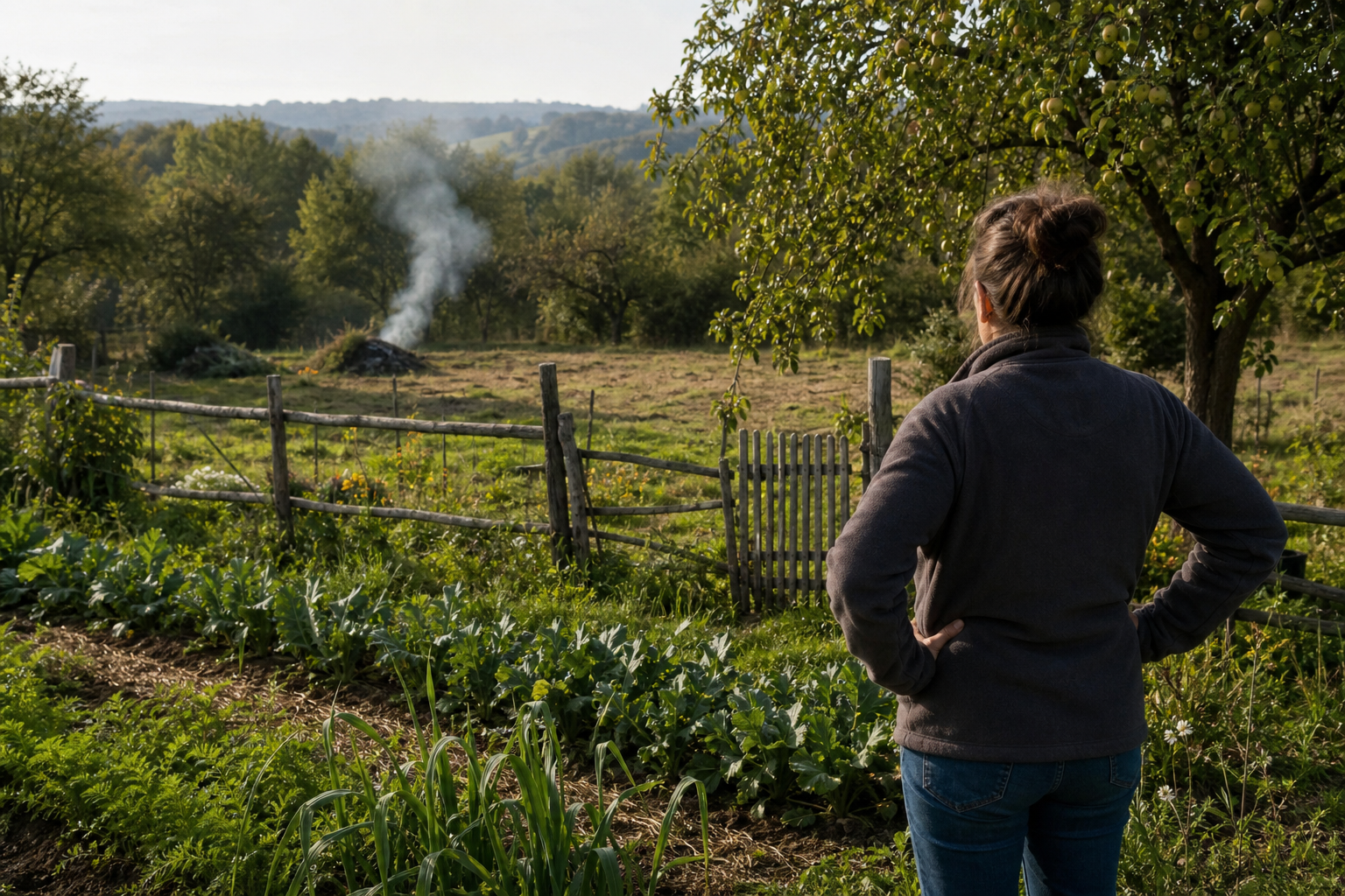 Que faire lorsque mon voisin fait du feu dans son jardin ?