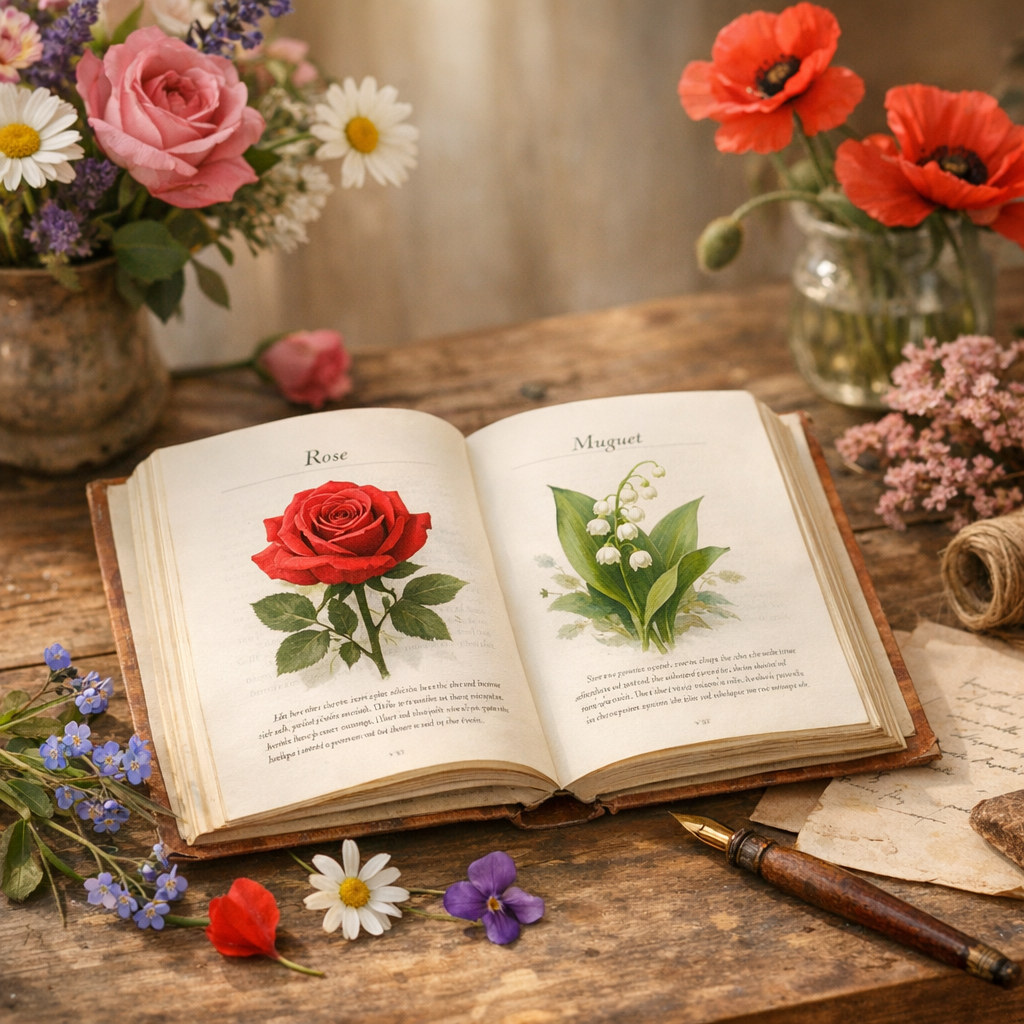 Guide de noms de fleurs : quand le mot devient symbole, emblème ou langage