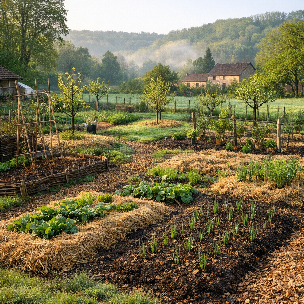Paillage jardin : bien choisir selon sol, budget et cultures
