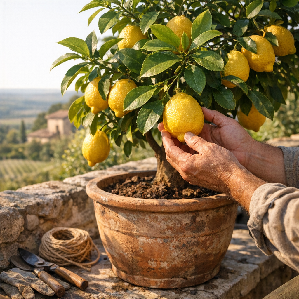 Peut on manger les citrons du citronnier en pot ?