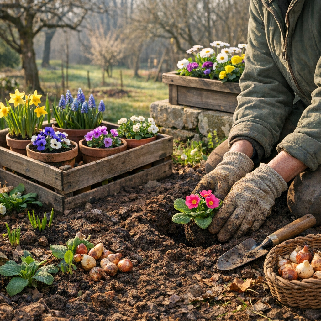 Plantation mars fleur : quoi planter sans craindre le gel ?