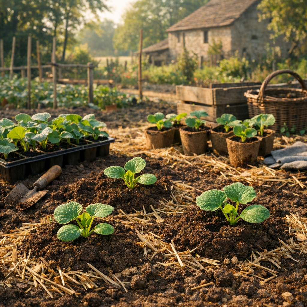 Comment réussir la plantation du Potimarron selon votre terrain