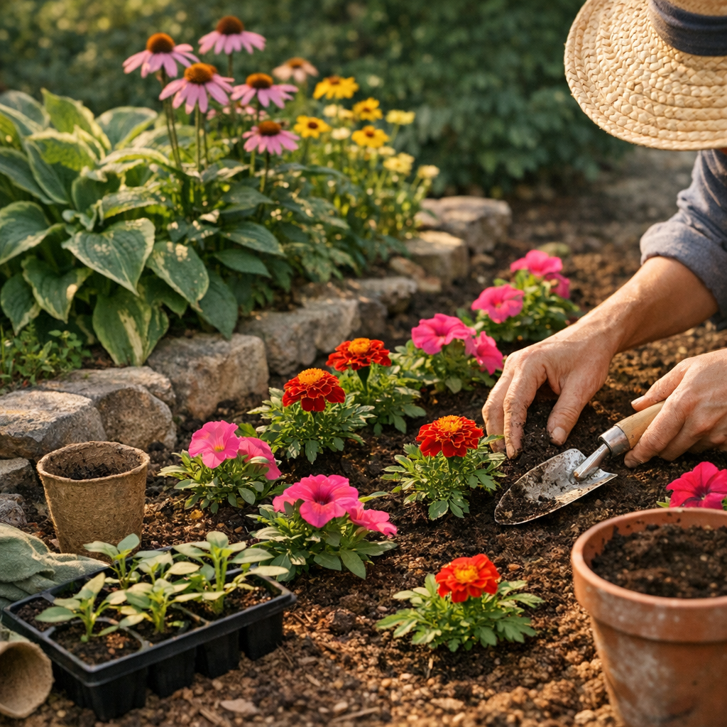 Plante vivace : définition, et différence avec une annuelle