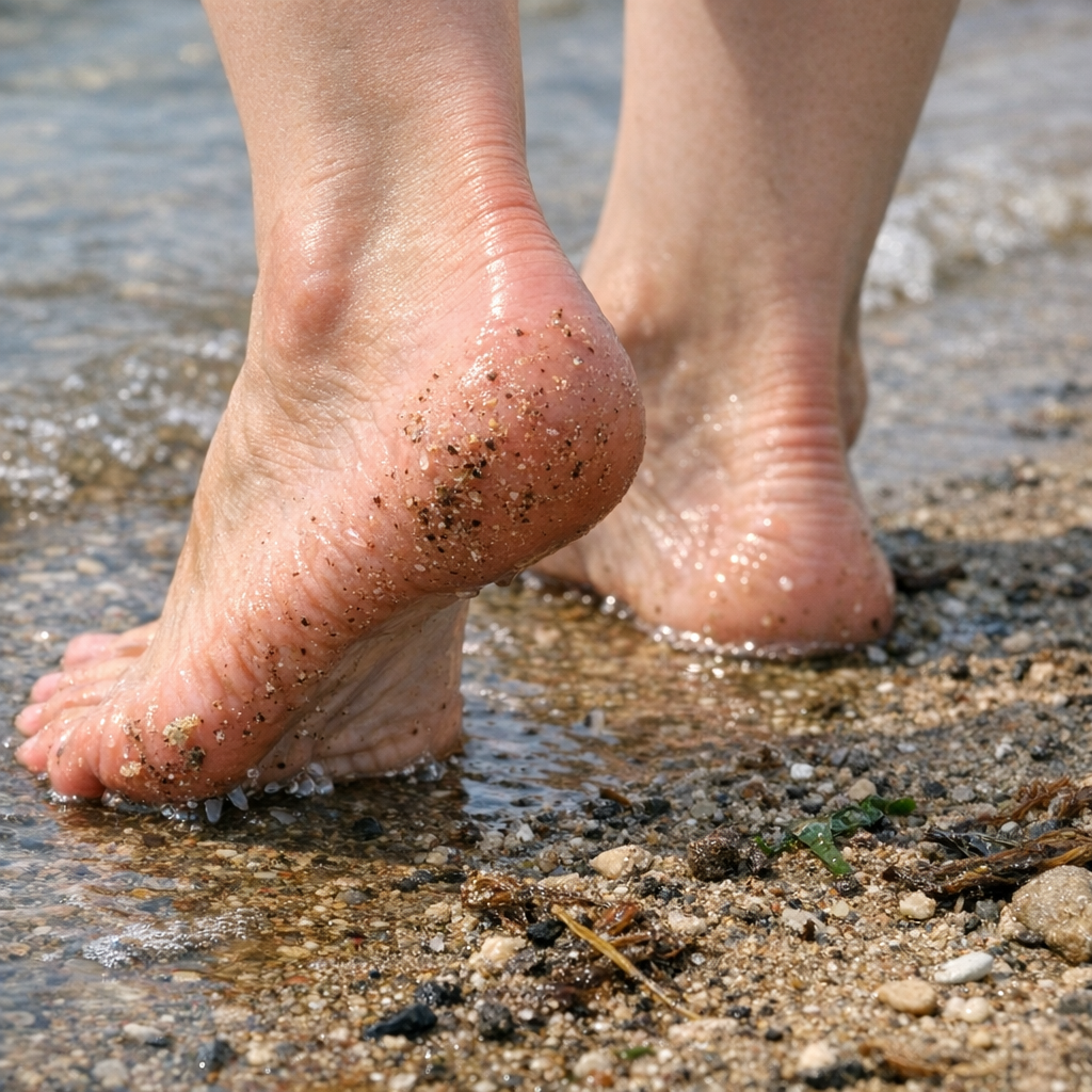 La Plante des pieds assure l’appui, l’équilibre et la sensation